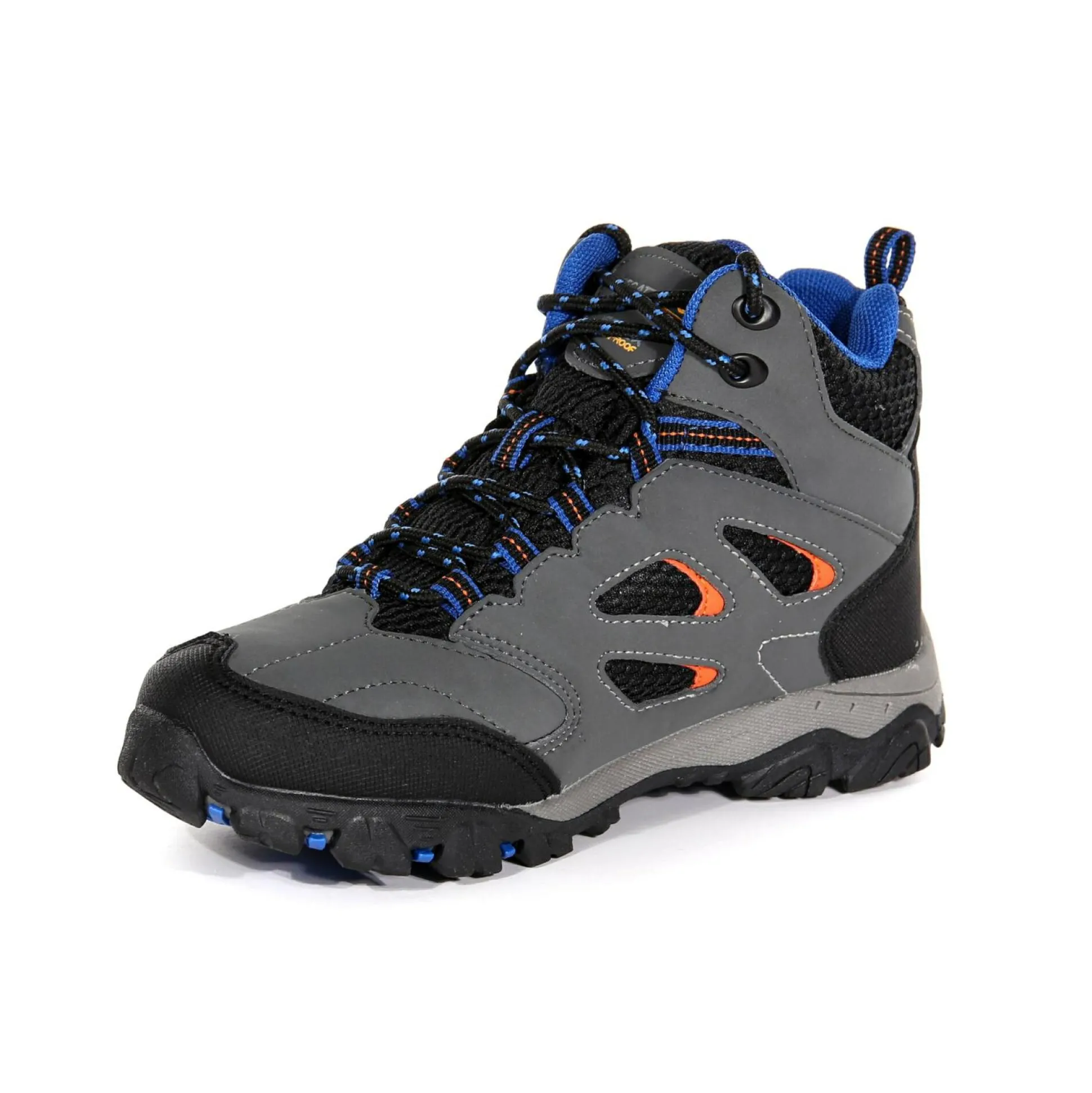 Kids' Holcombe Waterproof Mid Walking Boots | Briar Blaze Orange