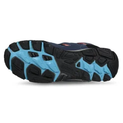 Kids' Holcombe Waterproof Mid Walking Boots | Navy Fiery Coral