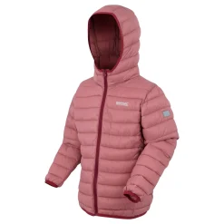 Kids' Hooded Marizion Baffled Jacket | Dusty Rose
