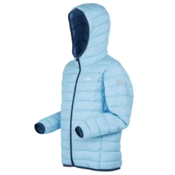 Kids' Hooded Marizion Baffled Jacket | Clear Sky Coronet Blue