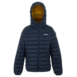 Kids' Hooded Marizion Baffled Jacket | Navy Blue