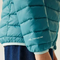 Kids' Hooded Marizion Baffled Jacket | Navy Blue