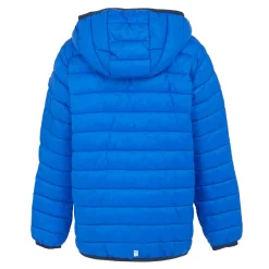 Kids' Hooded Marizion Baffled Jacket | Olympian Blue Green Flash