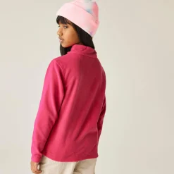 Kids' Hot Shot II Half Zip Fleece | Pink
