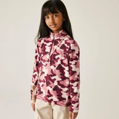 Kids' Hot Shot II Half Zip Fleece | Dusty Rose