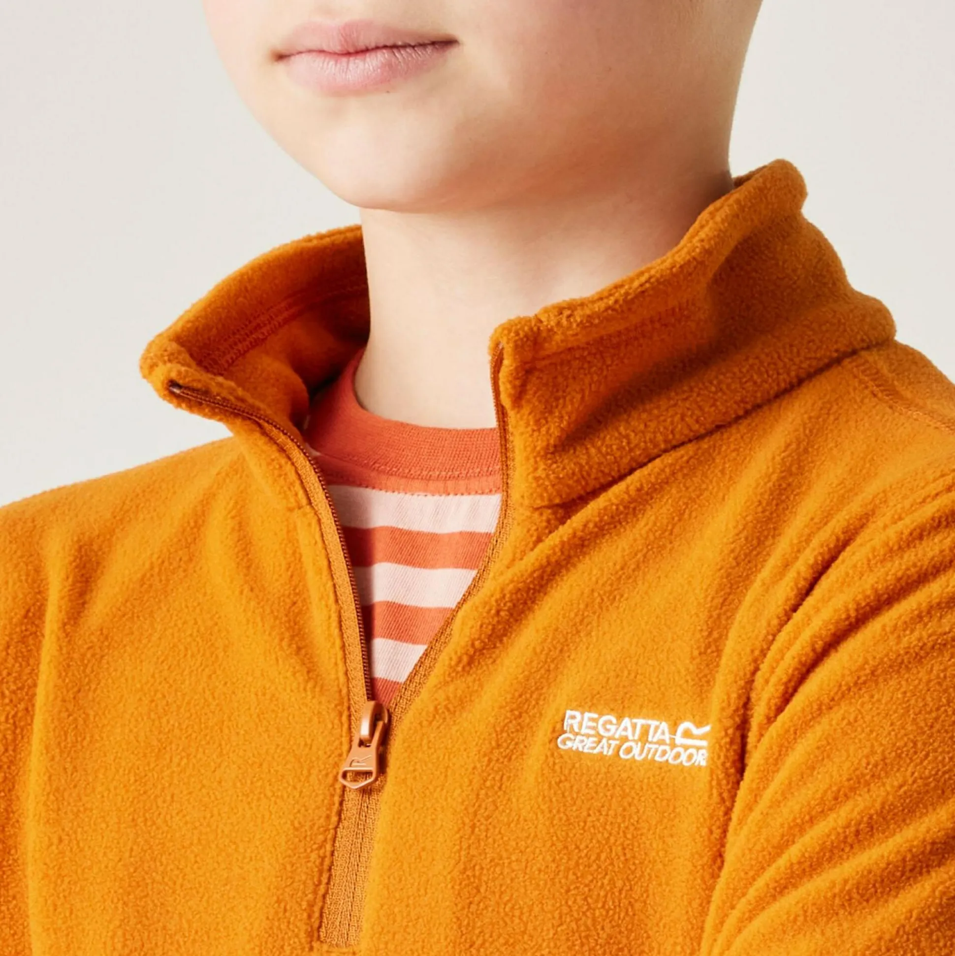 Kids' Hot Shot II Half Zip Fleece | Orange