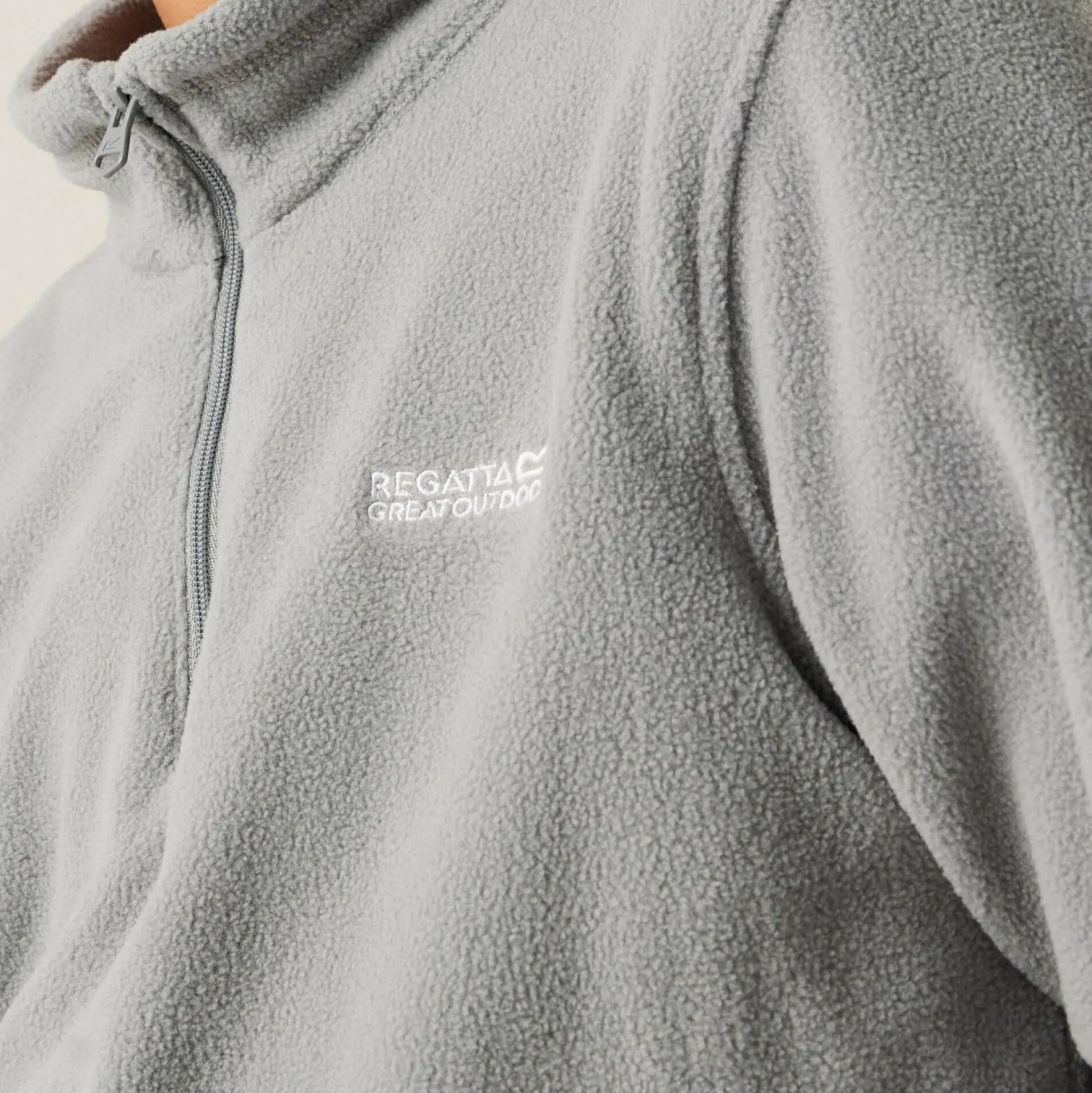 Kids' Hot Shot II Half Zip Fleece | Cloudy Grey