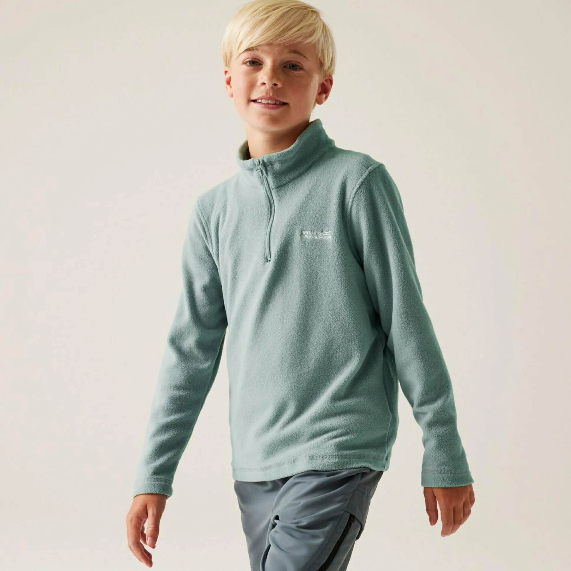 Kids' Hot Shot II Half Zip Fleece | Glacier