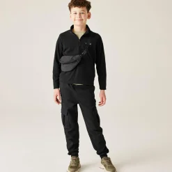 Kids' Hot Shot II Half Zip Fleece | Black Black
