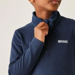 Kids' Hot Shot II Half Zip Fleece | Navy Blue