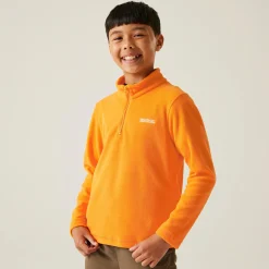 Kids' Hot Shot II Half Zip Fleece | Bright Marigold
