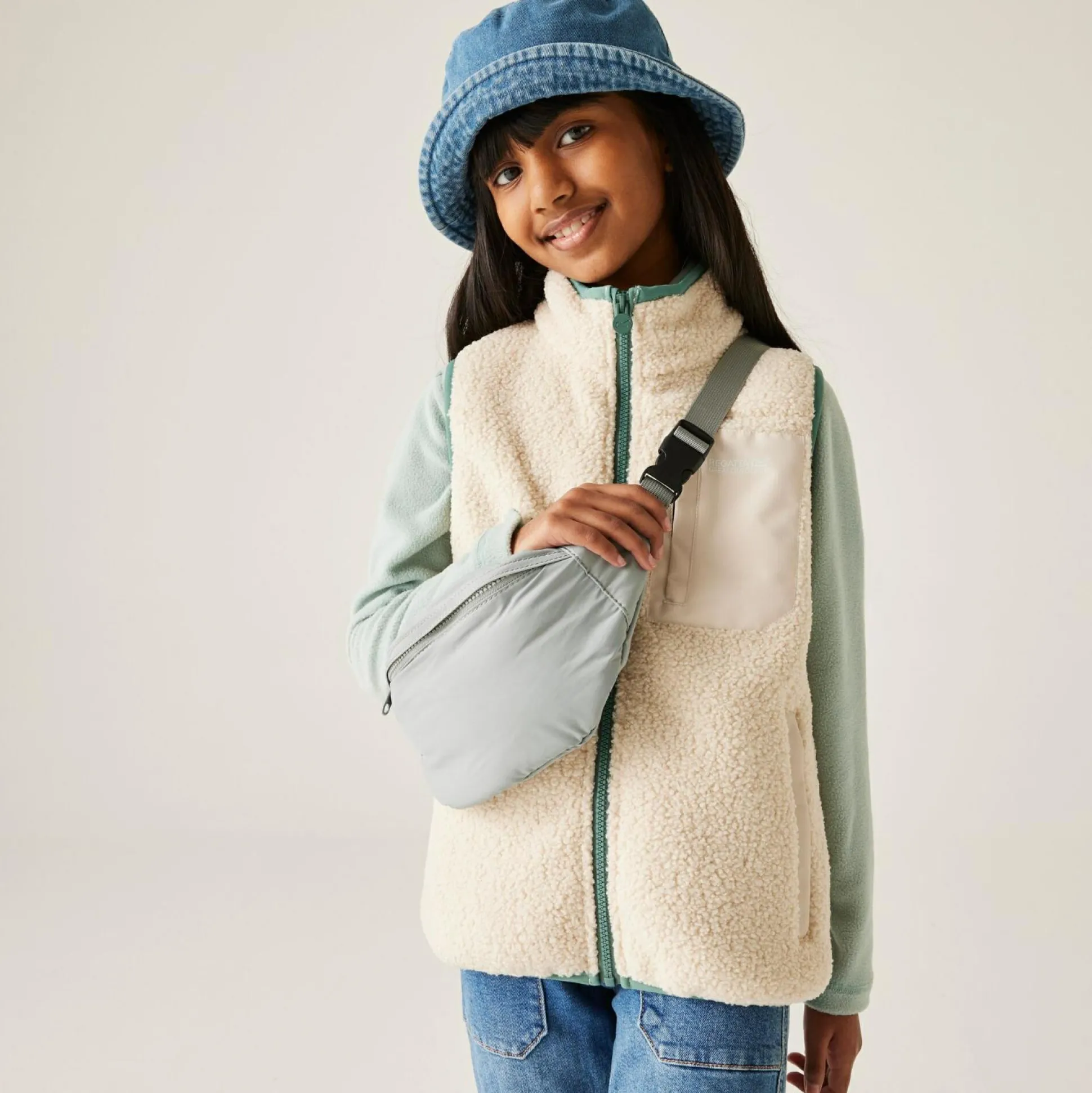 Kids' Junior Frankie Warm Bodywarmer | Beige