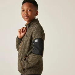 Kids' Junior Newhill Full Zip Fleece | Green