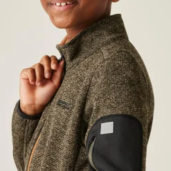 Kids' Junior Newhill Full Zip Fleece | Green