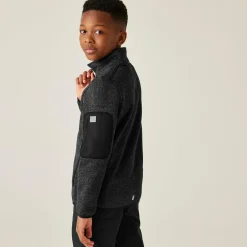 Kids' Junior Newhill Full Zip Fleece | Black