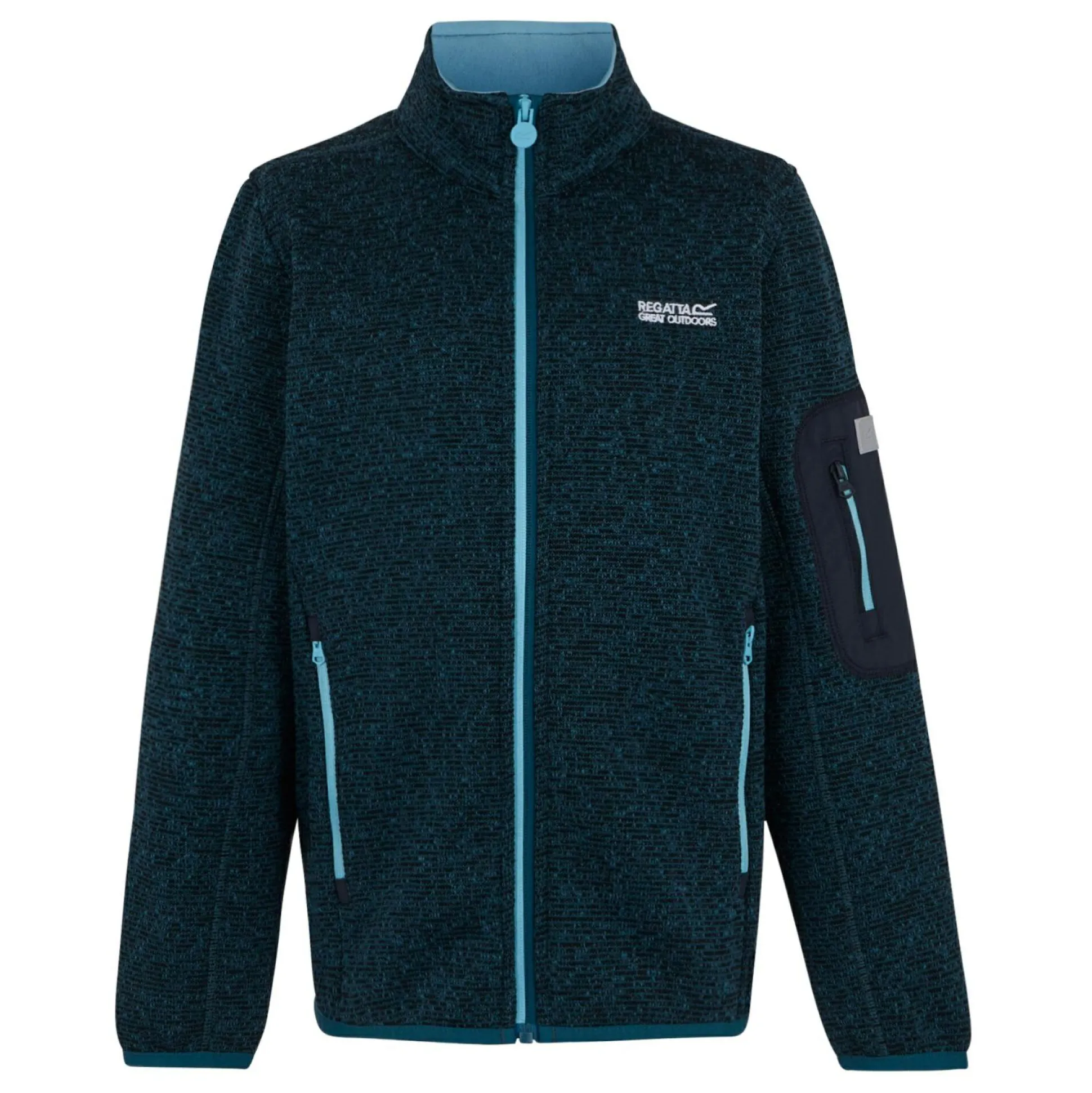Kids' Junior Newhill Full Zip Fleece | Blue