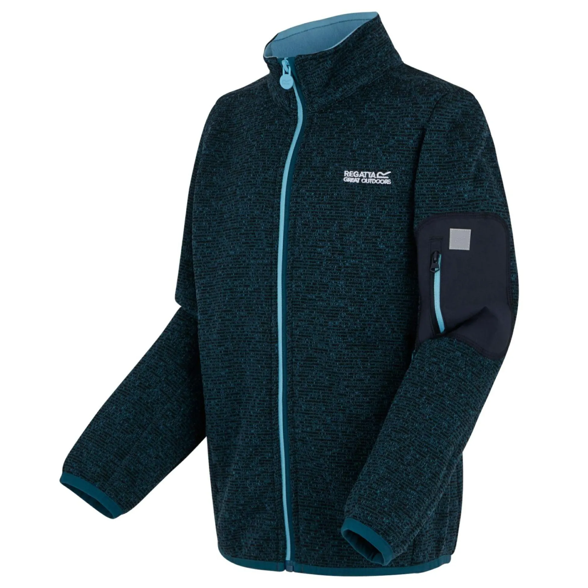Kids' Junior Newhill Full Zip Fleece | Blue