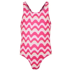 Kids' Katrisse Swimming Costume | Pop Wavy Stripe