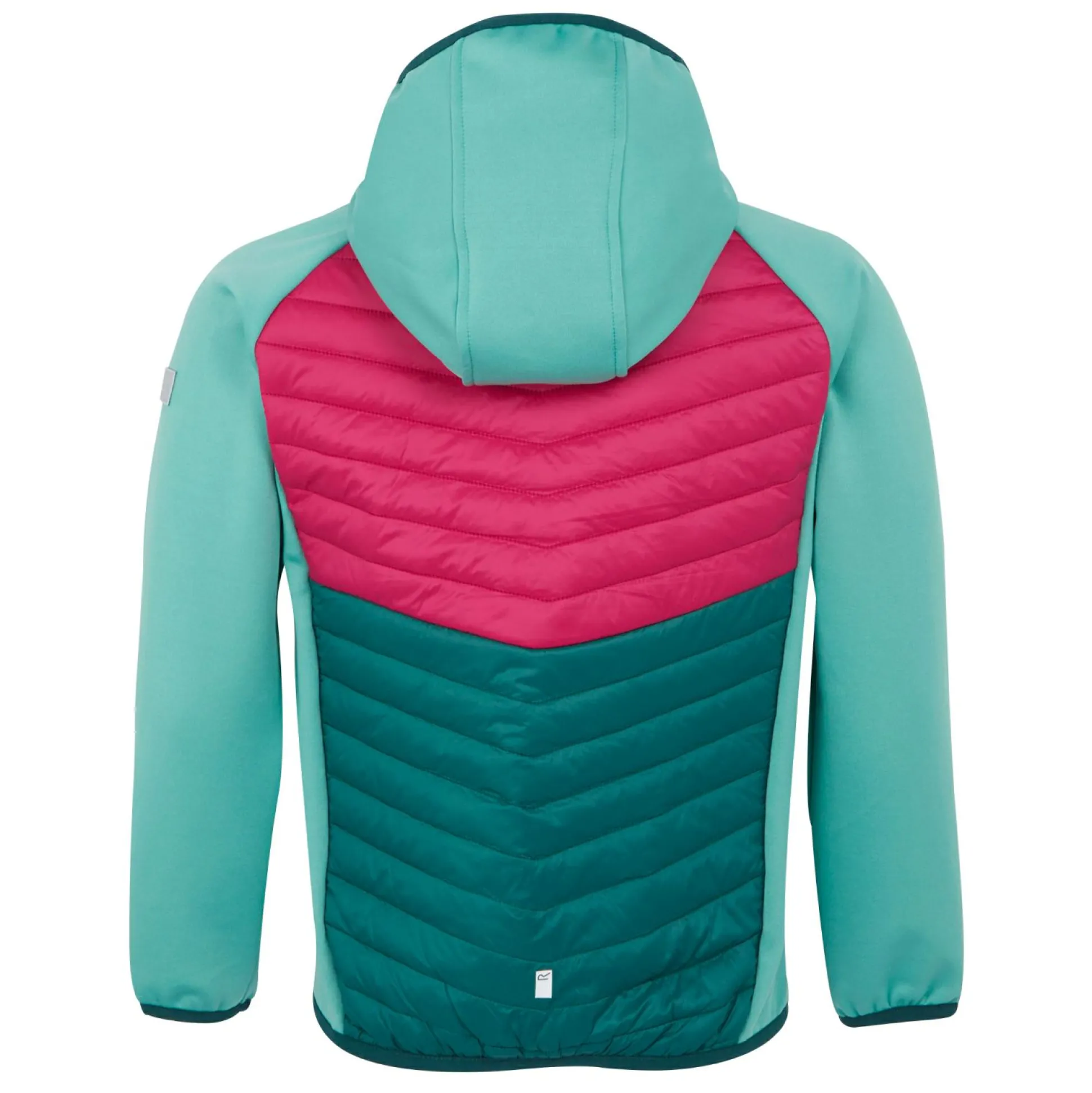 Kids' Kielder Hybrid VIII Jacket | Dusty Green Deep Pink