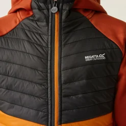 Kids' Kielder Hybrid VIII Jacket | Red Ochre Black