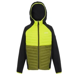Kids' Kielder Hybrid VIII Jacket | Black Citron Lime
