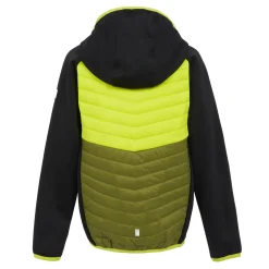 Kids' Kielder Hybrid VIII Jacket | Black Citron Lime
