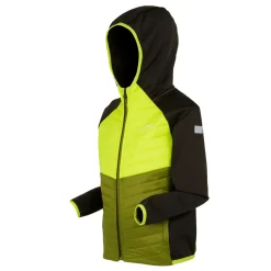 Kids' Kielder Hybrid VIII Jacket | Black Citron Lime