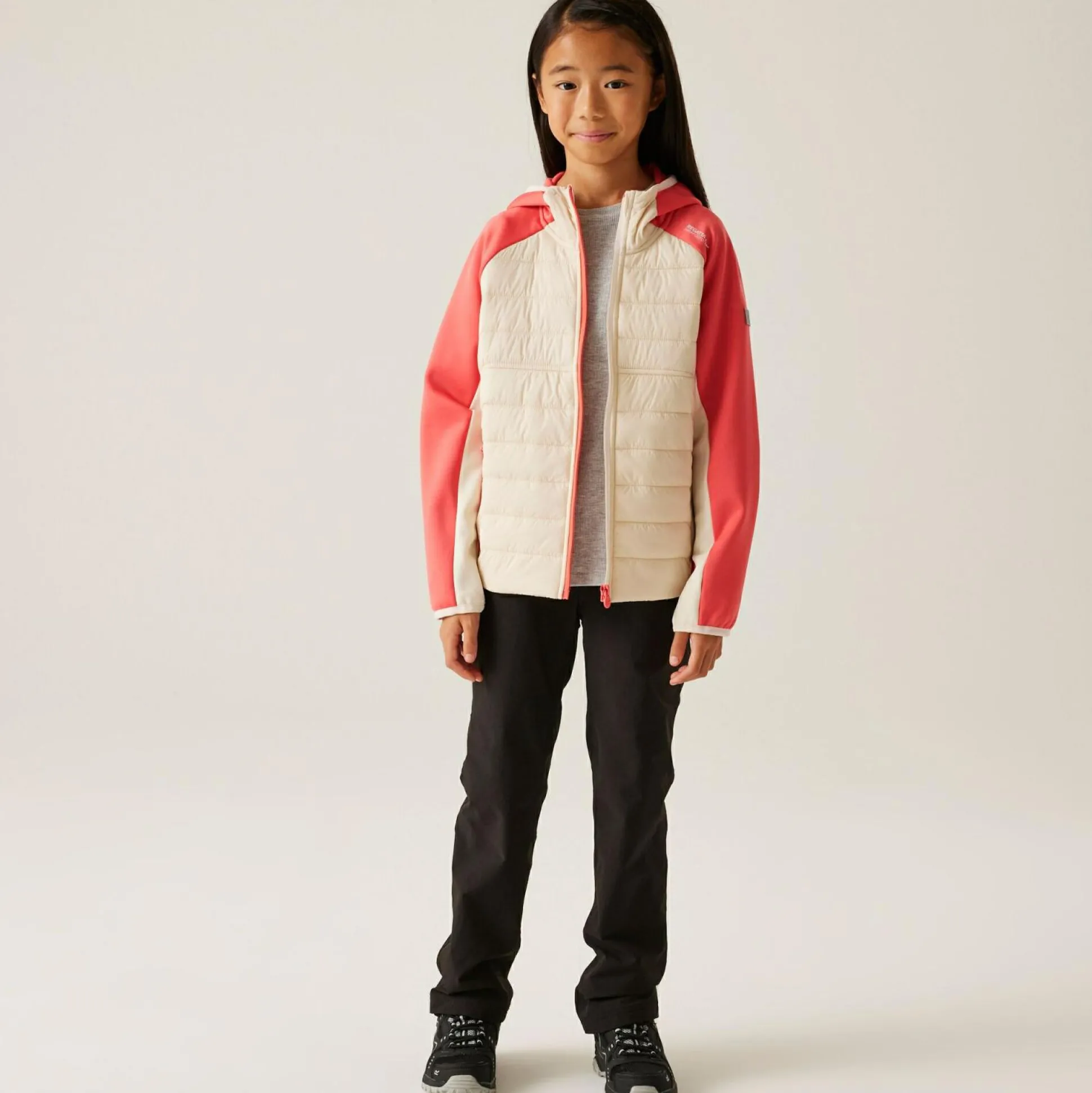 Kids' Kielder IX Hybrid Jacket | Light Vanilla Peach Bloom