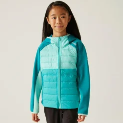 Kids' Kielder IX Hybrid Jacket | Turquoise Aruba Blue Exotic Plume