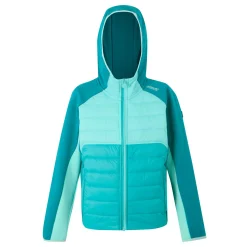 Kids' Kielder IX Hybrid Jacket | Turquoise Aruba Blue Exotic Plume