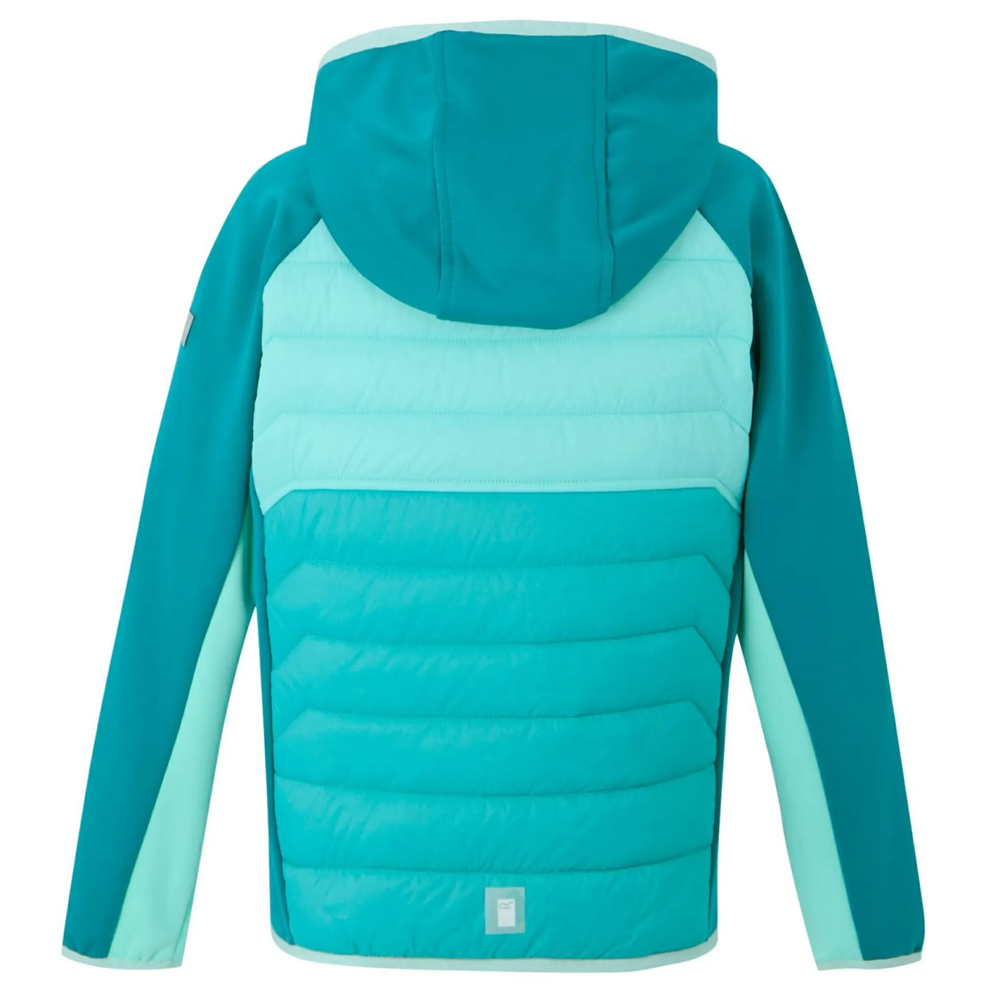 Kids' Kielder IX Hybrid Jacket | Turquoise Aruba Blue Exotic Plume