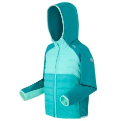 Kids' Kielder IX Hybrid Jacket | Turquoise Aruba Blue Exotic Plume