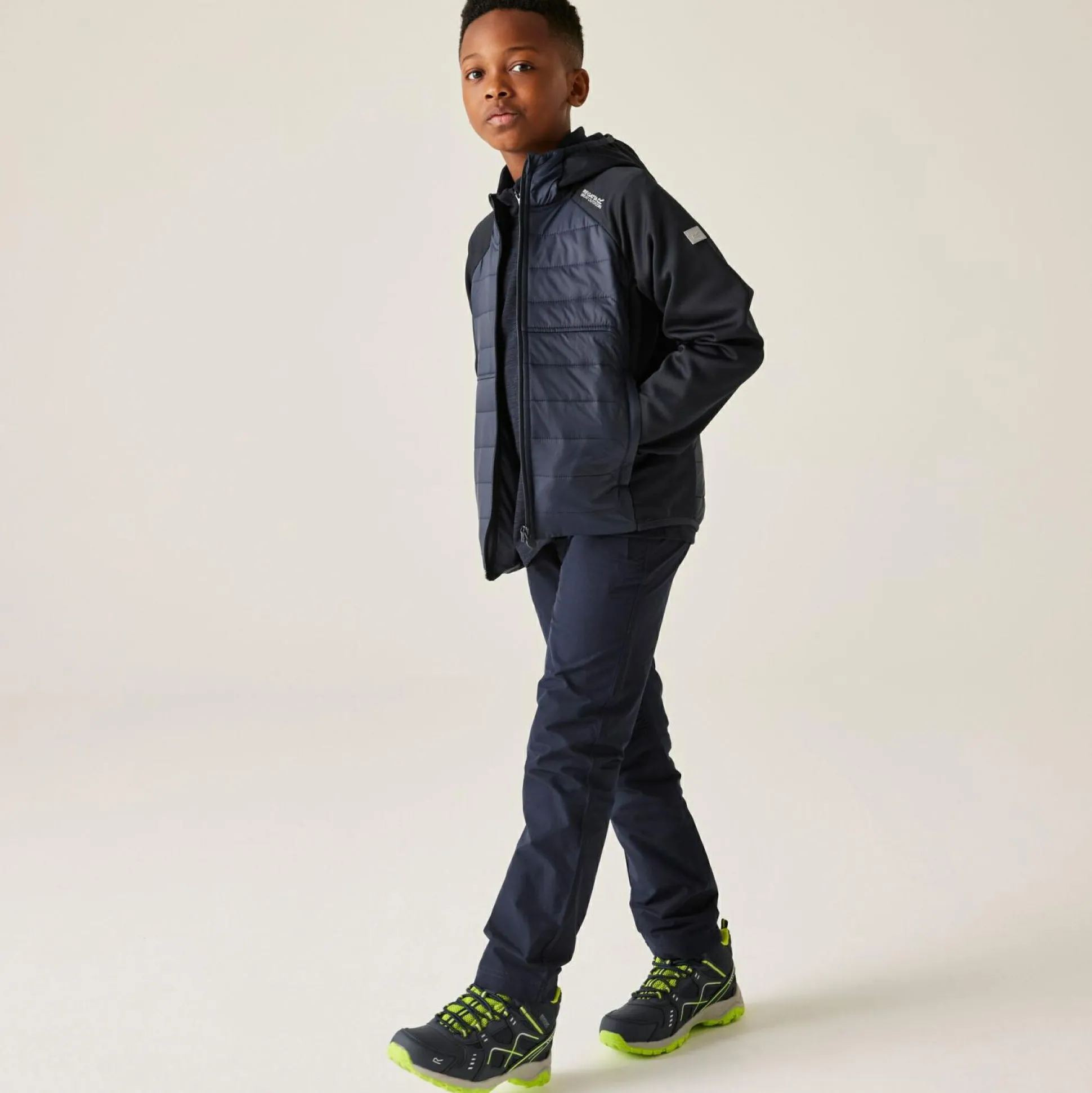 Kids' Kielder IX Hybrid Jacket | Navy Blue