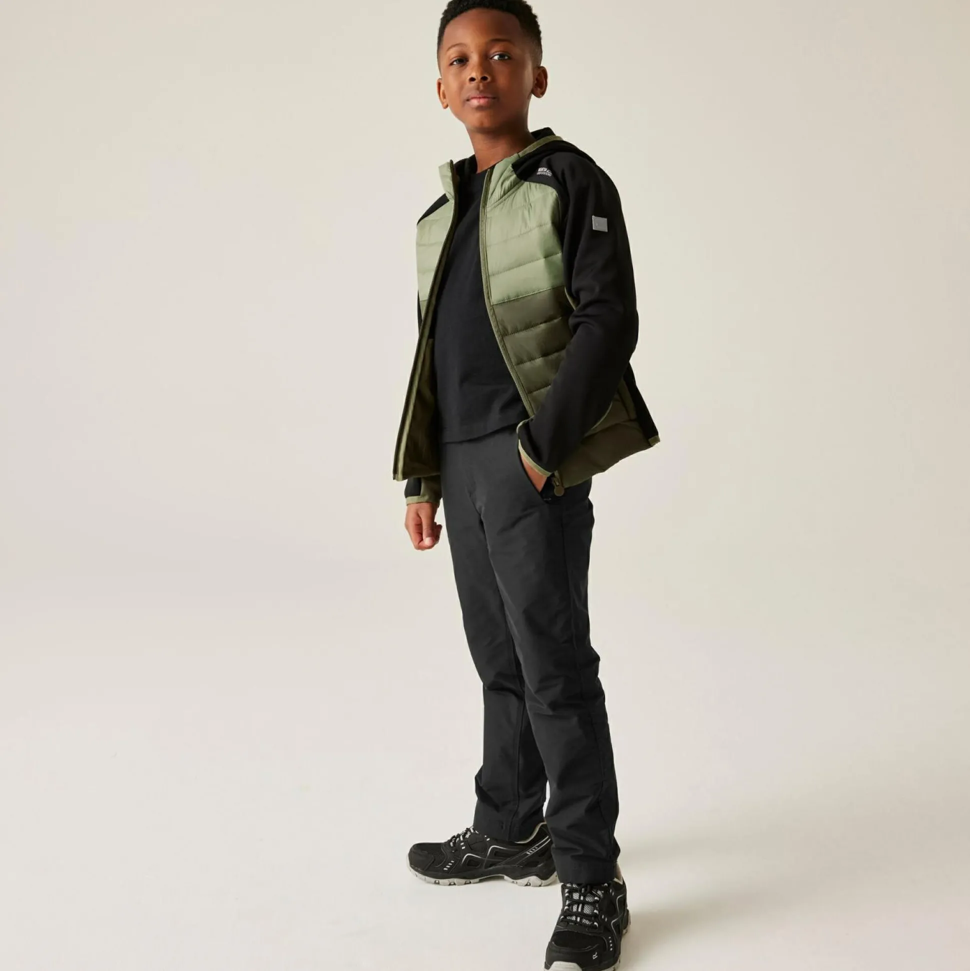 Kids' Kielder IX Hybrid Jacket | Green