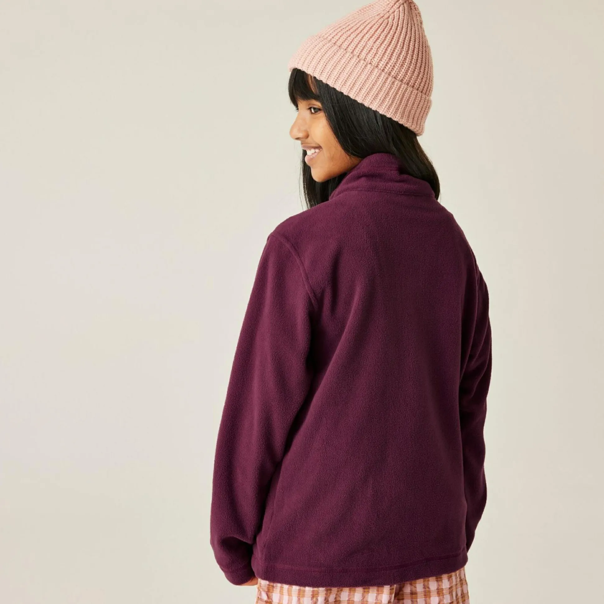 Kids' King II Full Zip Fleece | Fig Purple