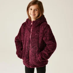 Kids' Kyrell Reversible Jacket | Mineral Red Burgundy Zebra