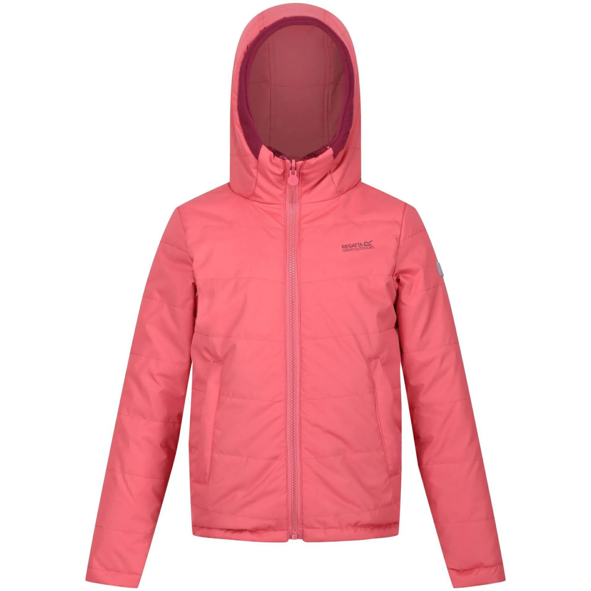 Kids' Kyrell Reversible Jacket | Mineral Red Burgundy Zebra