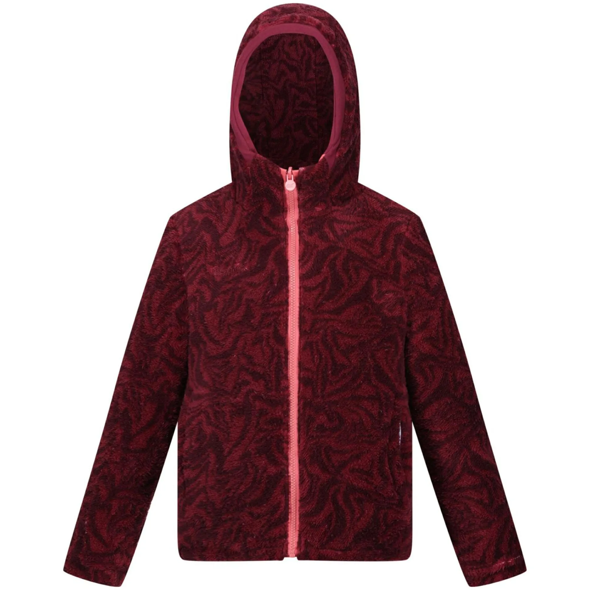 Kids' Kyrell Reversible Jacket | Mineral Red Burgundy Zebra