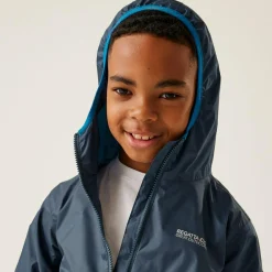 Kids' Lever II Waterproof Packaway Jacket | Moonlight Denim