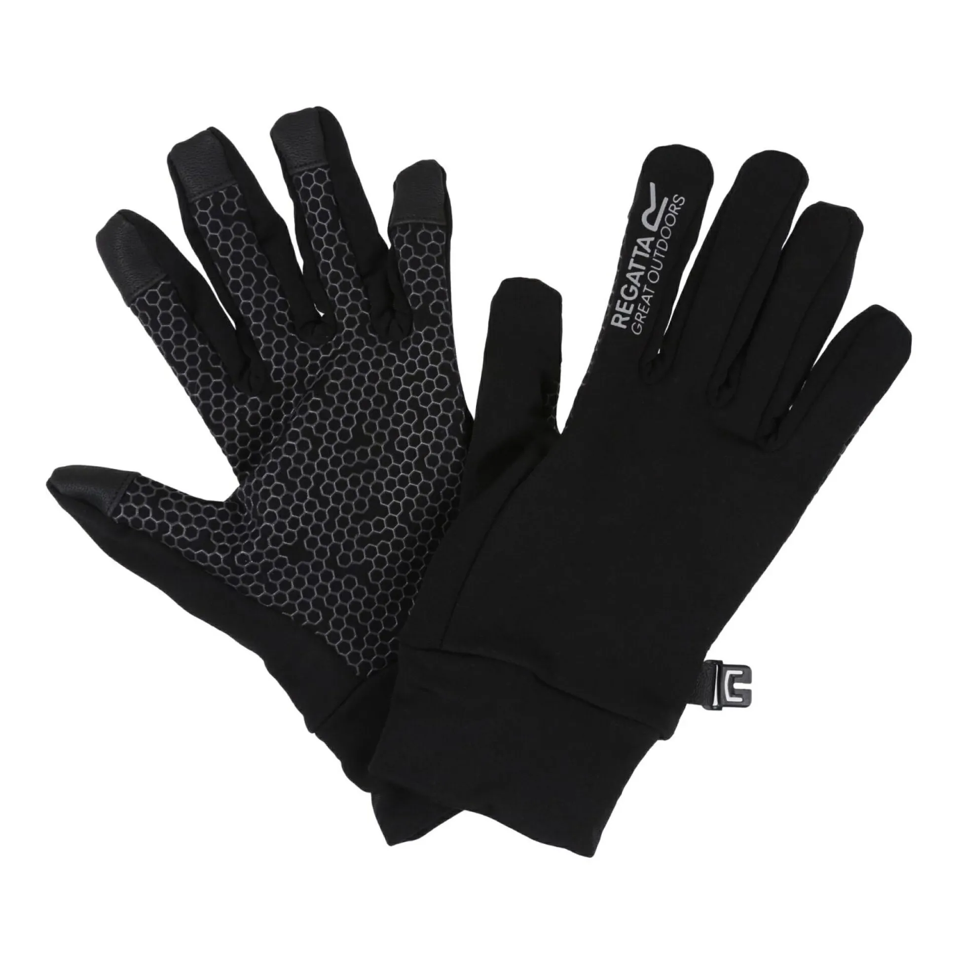 Kids' Lightweight Grippy Gloves II | Black Dark Grey