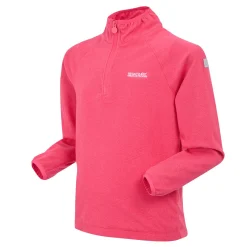 Kids' Loco Half Zip Fleece | Raspberry Pink