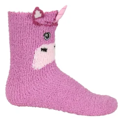 Kids Mudplay Cosy Sock | Radiant Orchid Unicorn