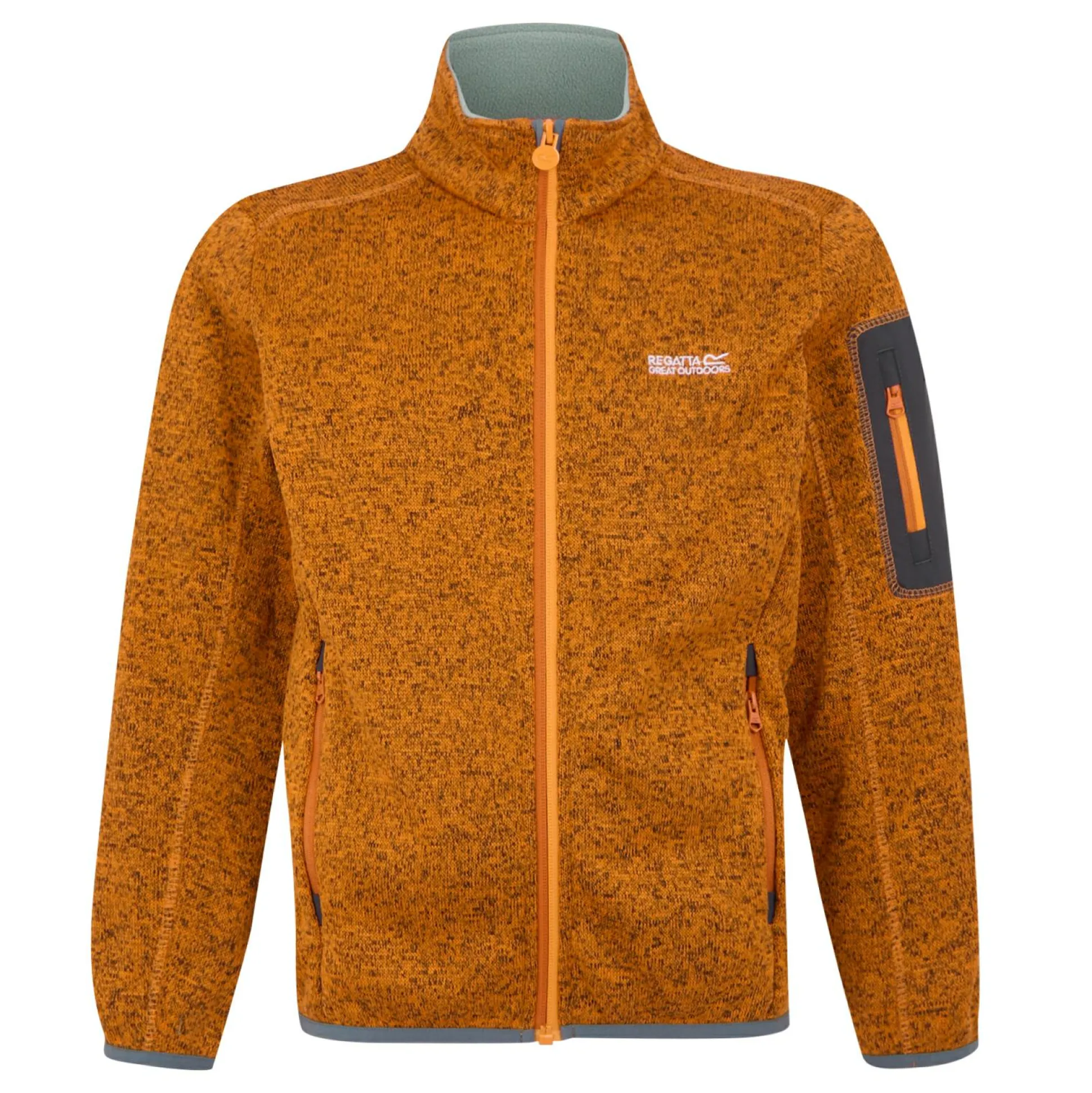 Kids' Newhill Fleece | Bright Marigold Glacier