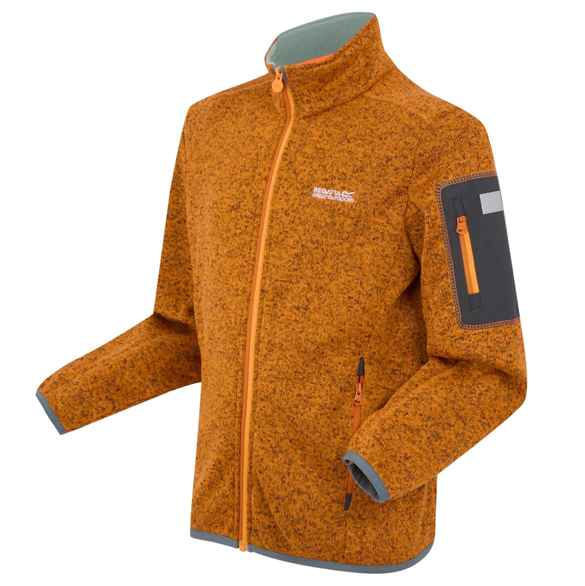 Kids' Newhill Fleece | Bright Marigold Glacier