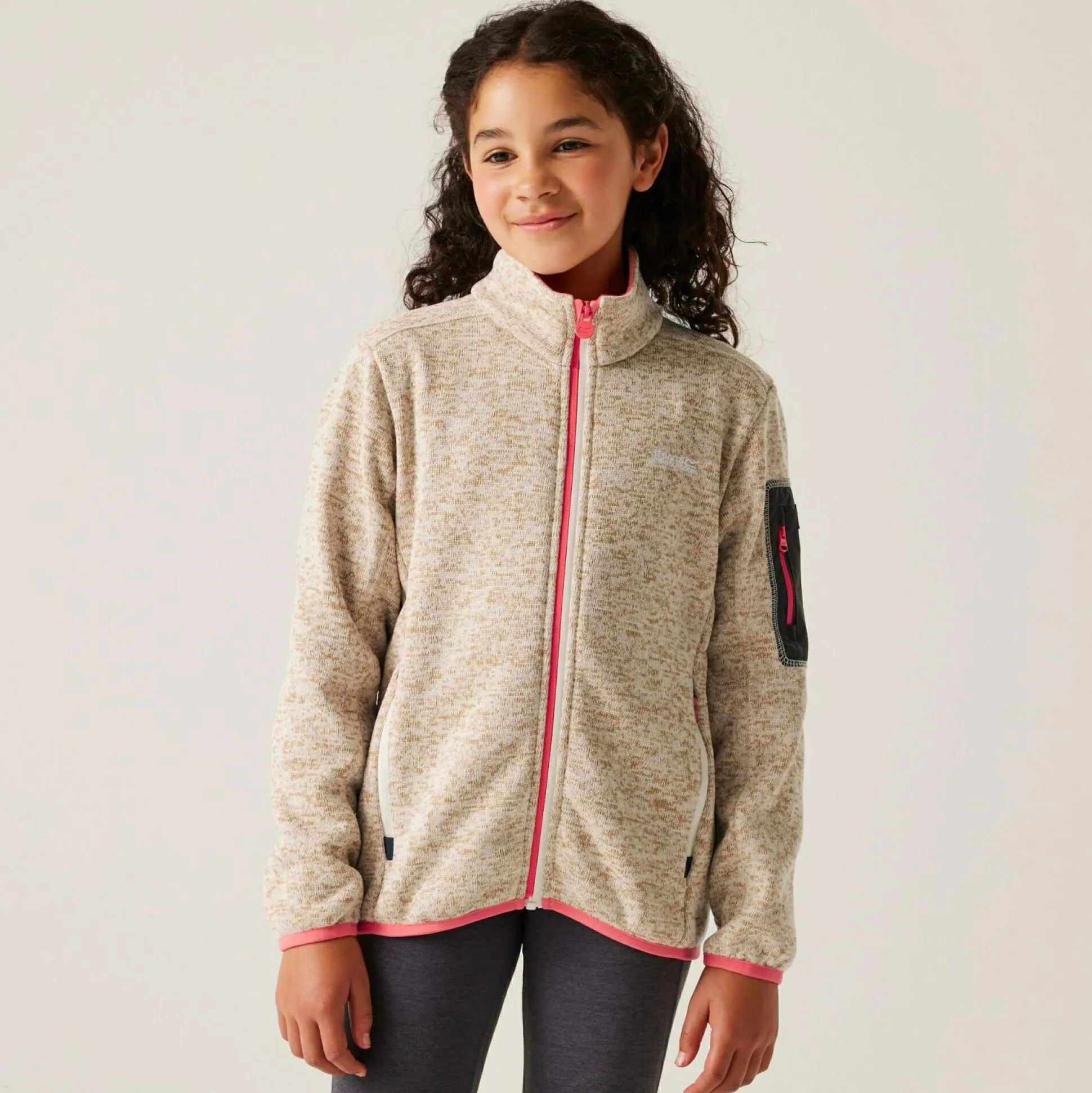 Kids' Newhill Fleece | Light Vanilla Peach Bloom