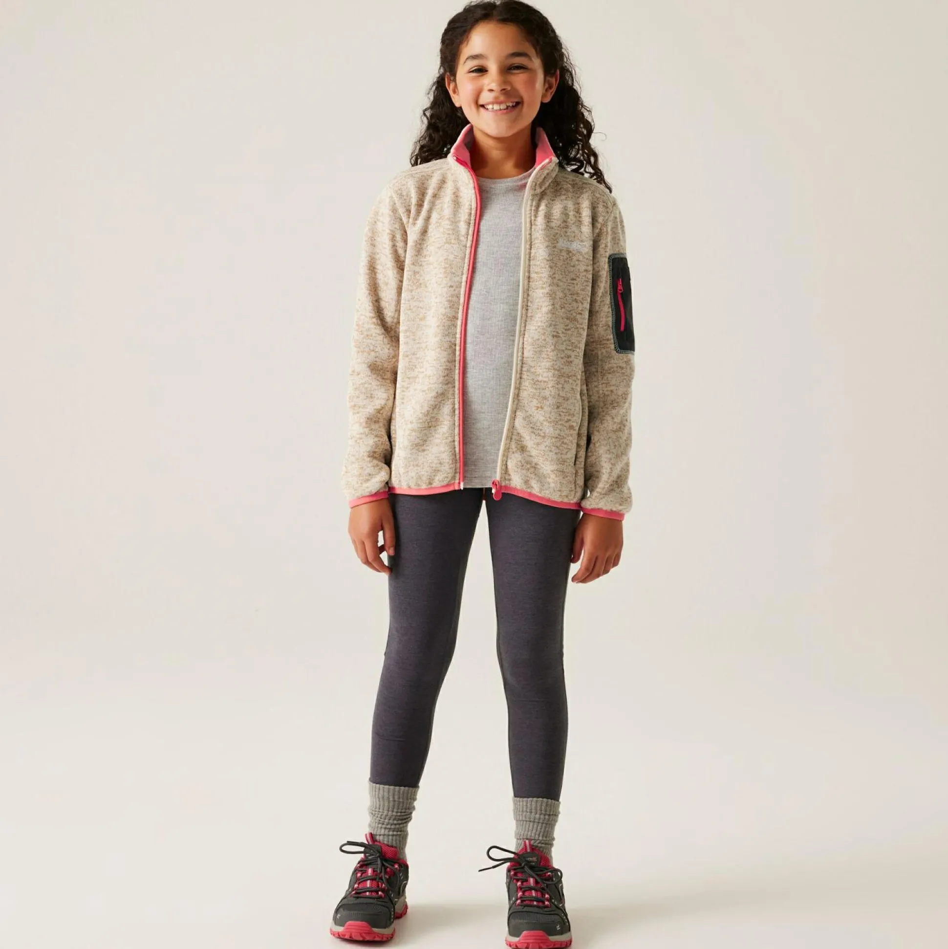 Kids' Newhill Fleece | Light Vanilla Peach Bloom