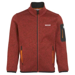 Kids' Newhill Fleece | Red Ochre Black