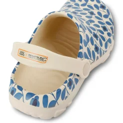 Kids' Orla Kiely Clog | Jasmine Flower Blue