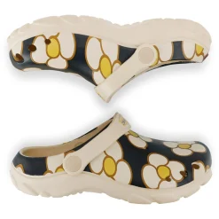 Kids' Orla Kiely Clog | Spinning Flower Black