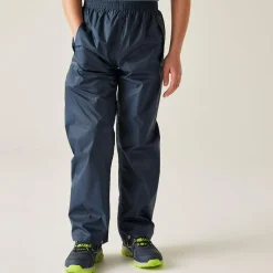 Kids' Pack It Waterproof Overtrousers | Navy